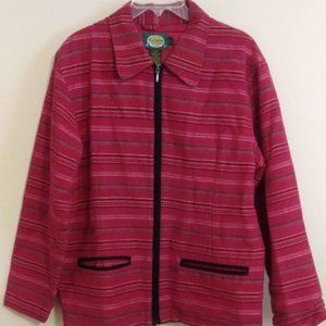 Cabela's for women zip up blazer size Large.